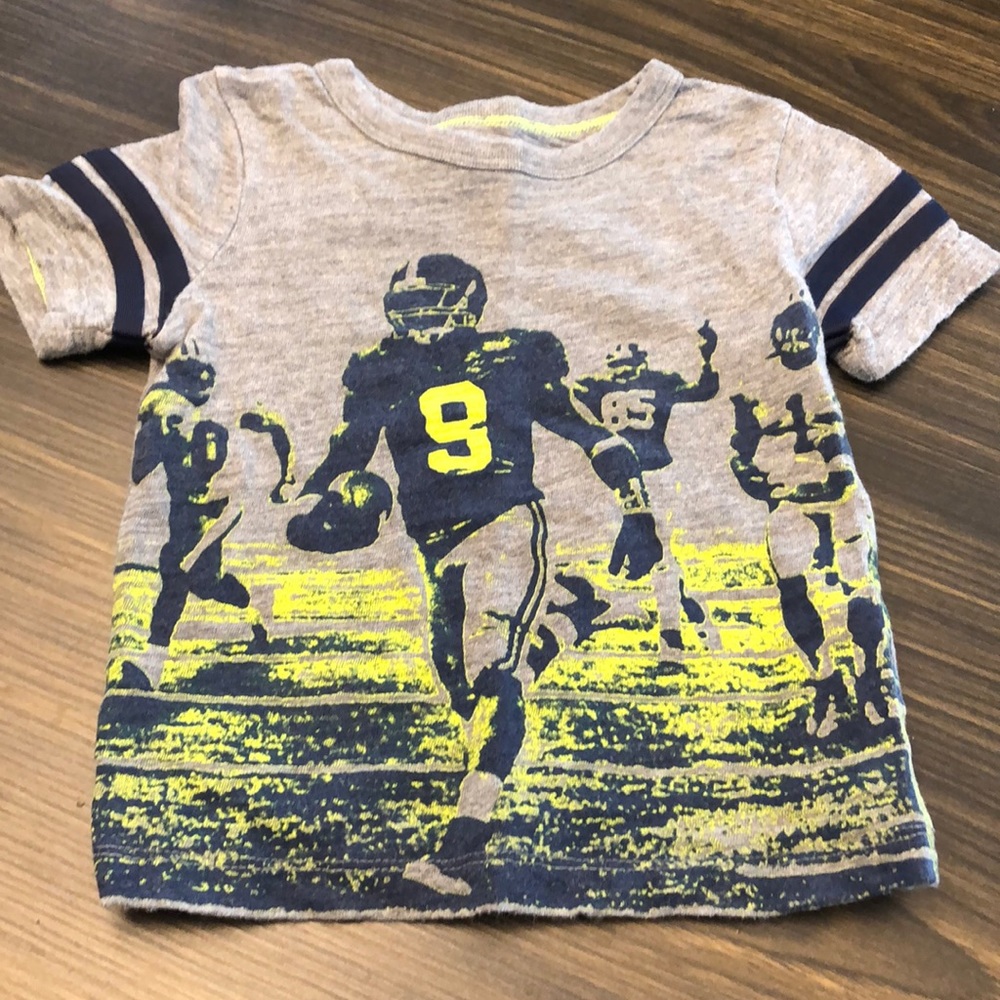 Football T-Shirt Size 2T